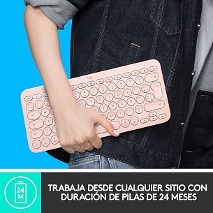 TECLADO ROSA 3